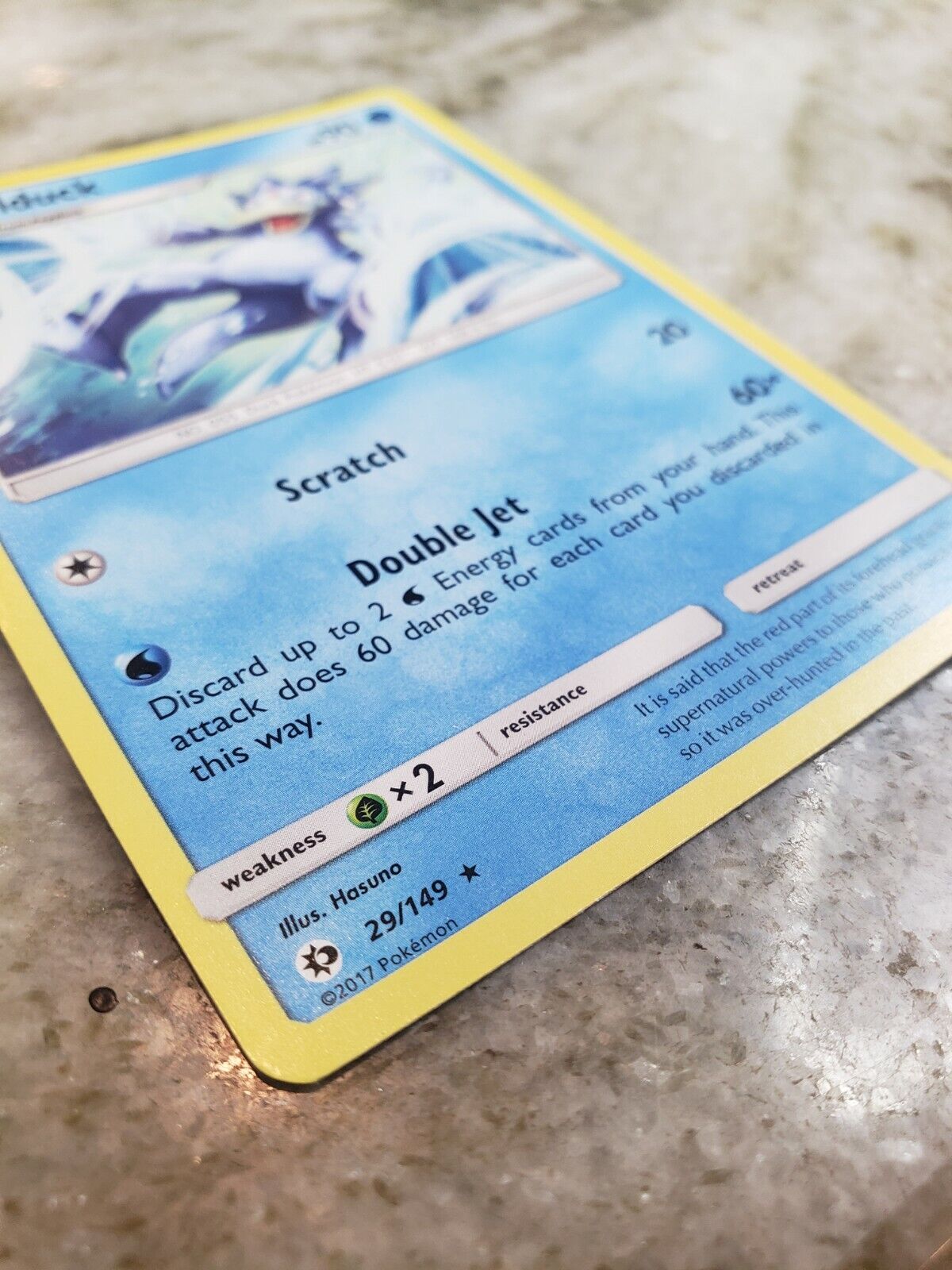 Golduck | MINT | Sun & Moon 29/149 | Rare | Pokemon