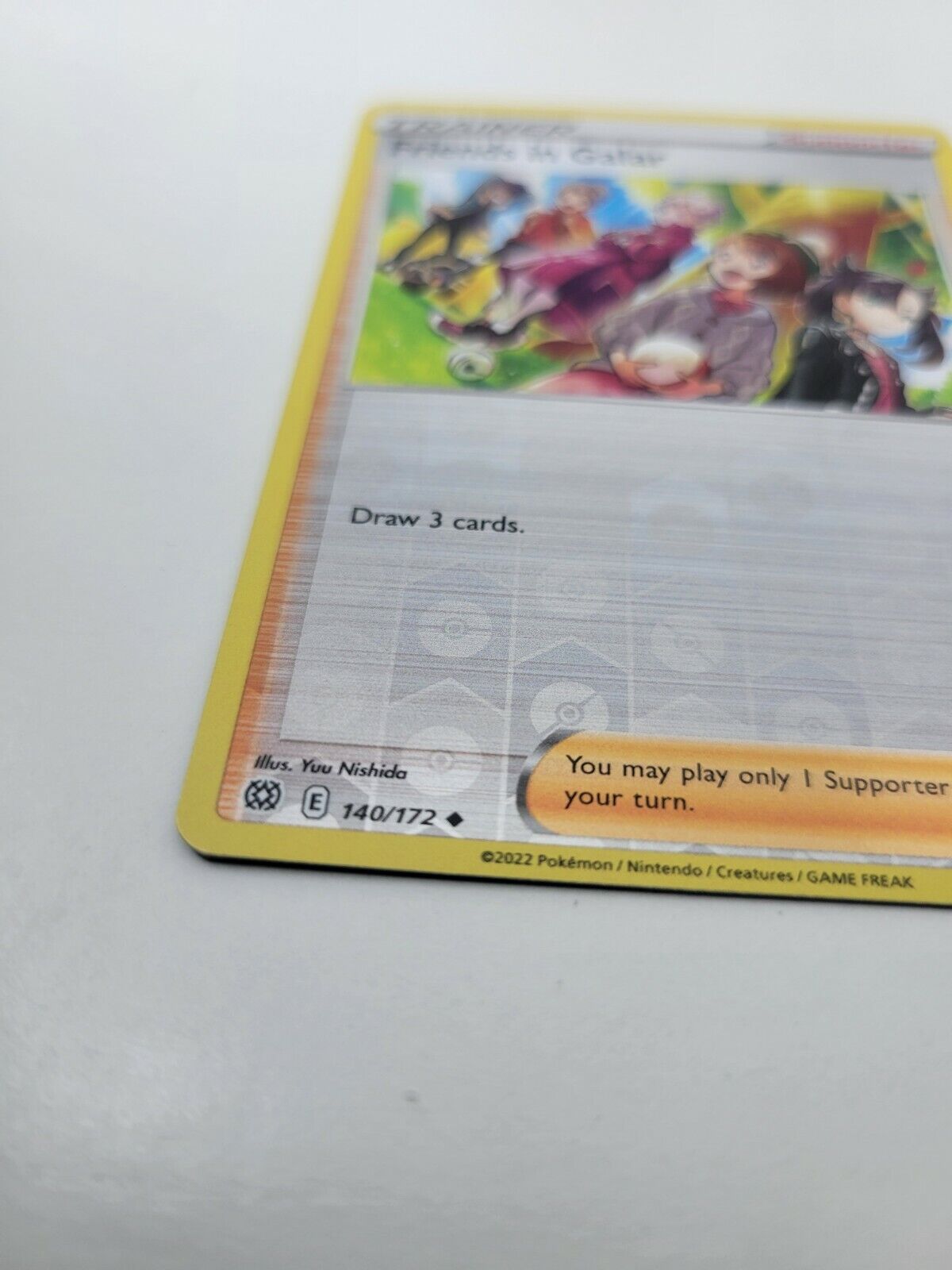 Pokémon TCG Brilliant Stars Trainer Friends in Galar 140/172 Reverse Holo NM