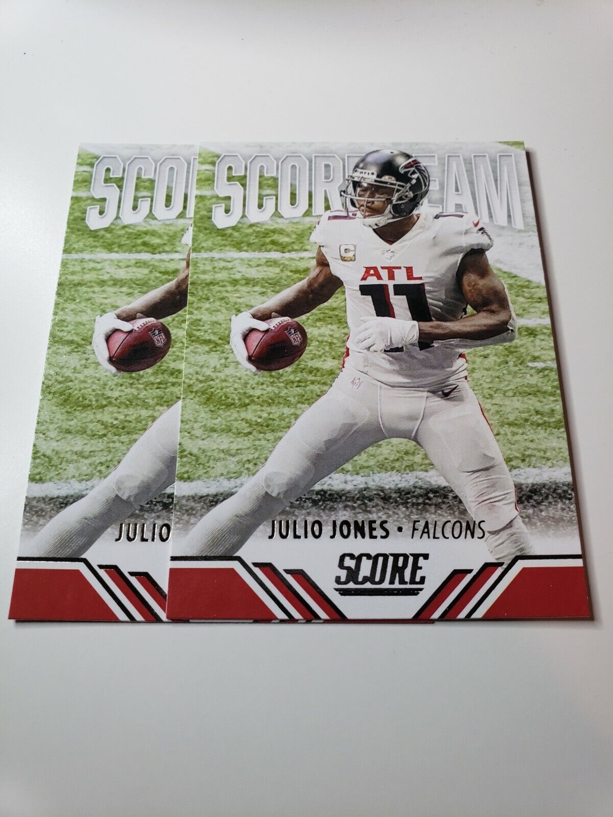 2021 Panini score football Card Julio Jones Atlanta Falcons NFL Score Team