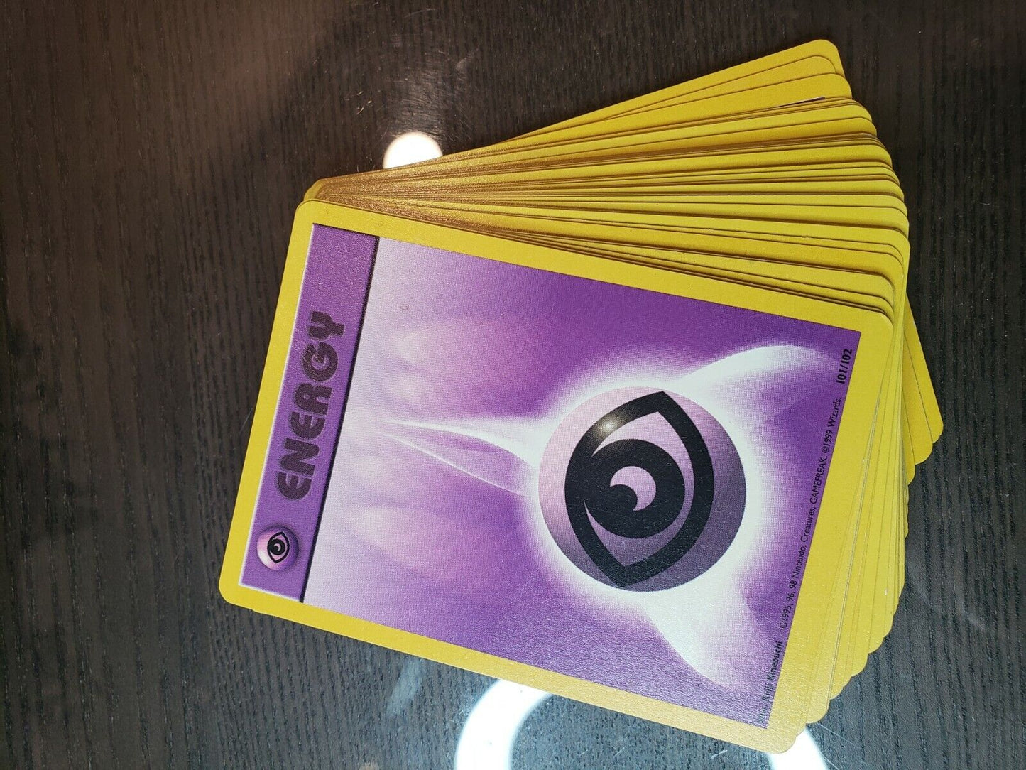 101/102 Psychic Energy - Base Set - Common Pokemon TCG Card