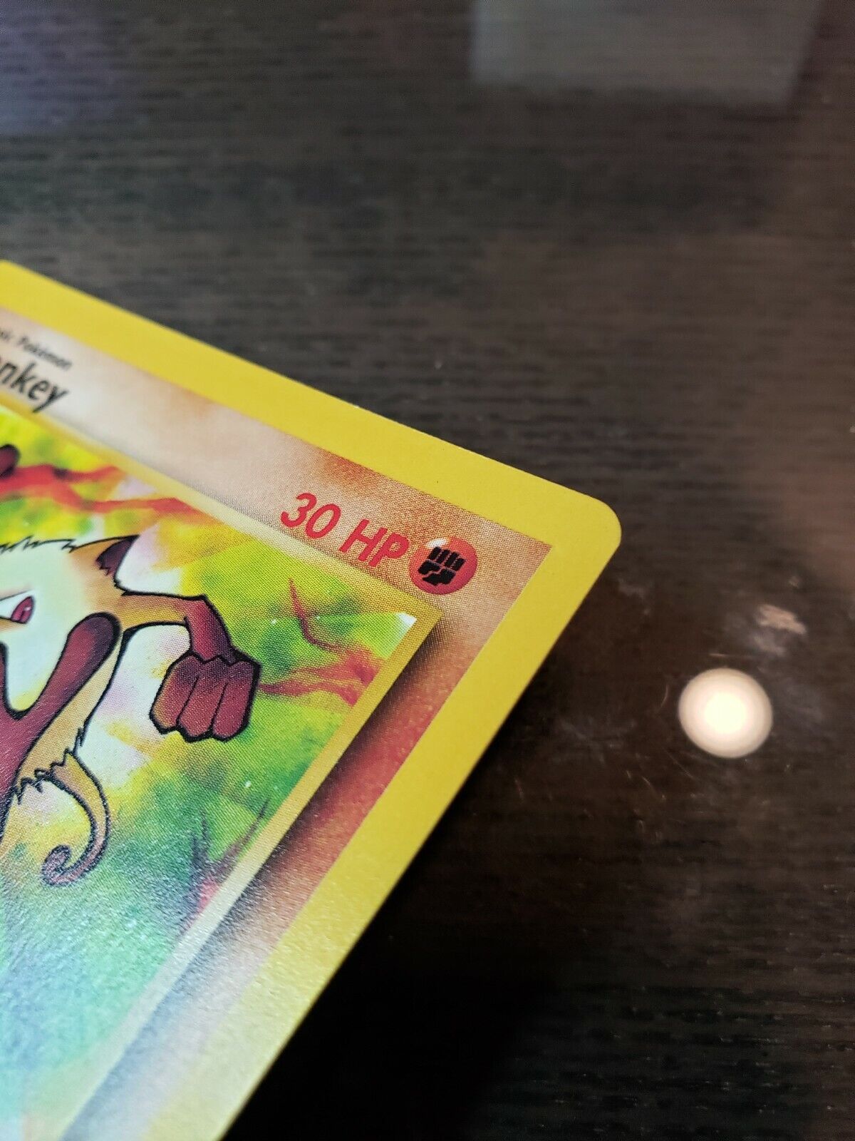 Pokémon TCG Mankey Regular CommonCard WOTC Jungle Set 55/64 LP