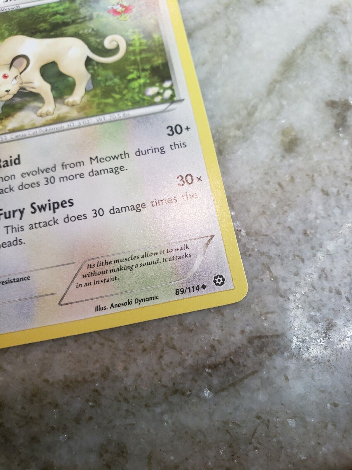 Pokemon TCG Persian 89/114 X&Y: Steam Siege NM/Mint Pokemon Cards