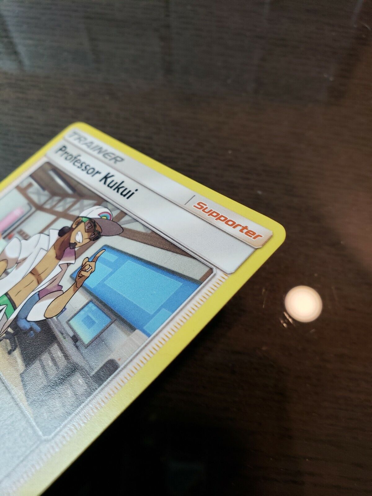 Pokemon Sun & Moon Base Set Professor Kukui Uncommon Trainer Card 128/149 NM