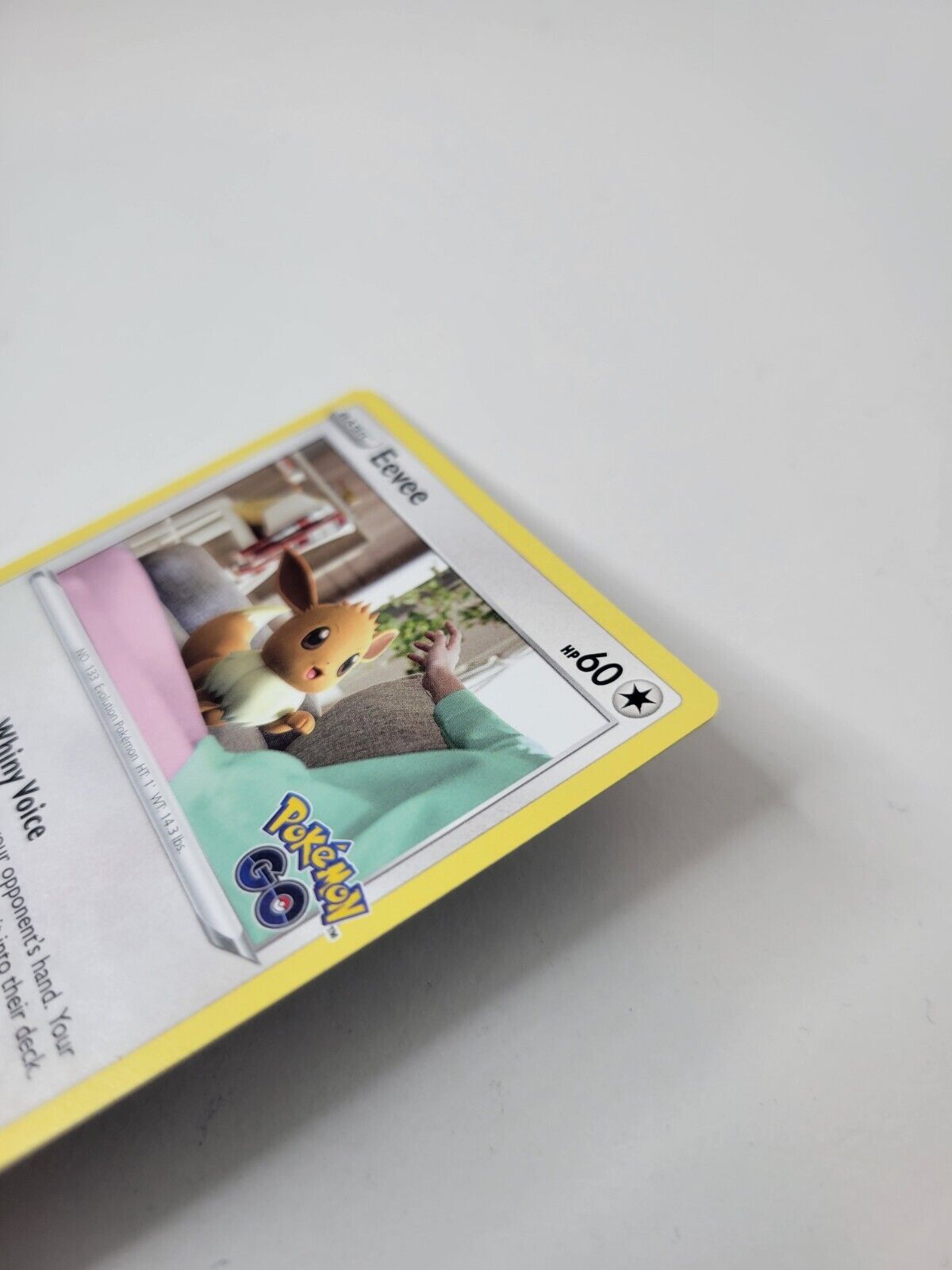 Pokémon TCG Eevee Pokemon GO 054/078 Regular Common Card NM 2022