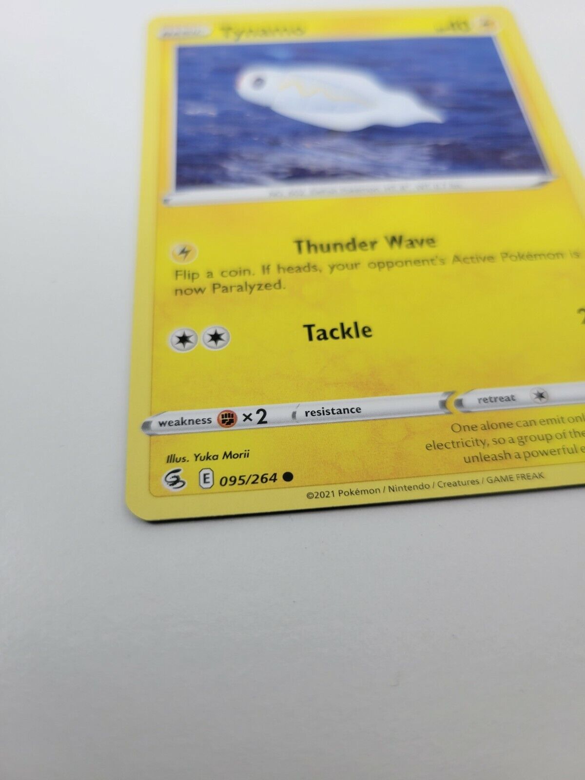 Pokémon TCG Tynamo Fusion Strike 095/264 Regular Common Card NM 2021