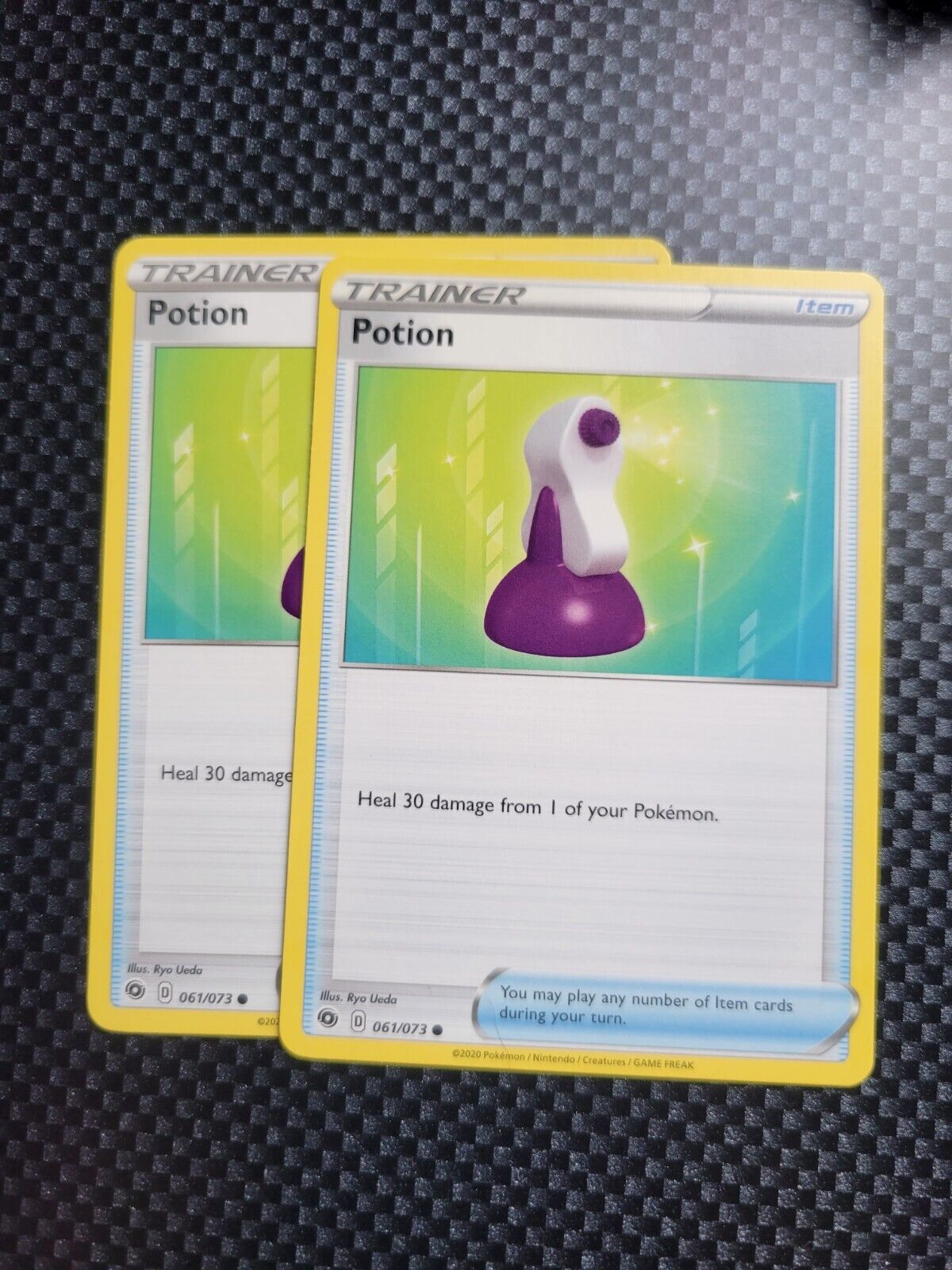 Pokémon TCG Potion Champion's Path 061/073 Regular Common Trainer item Card NM