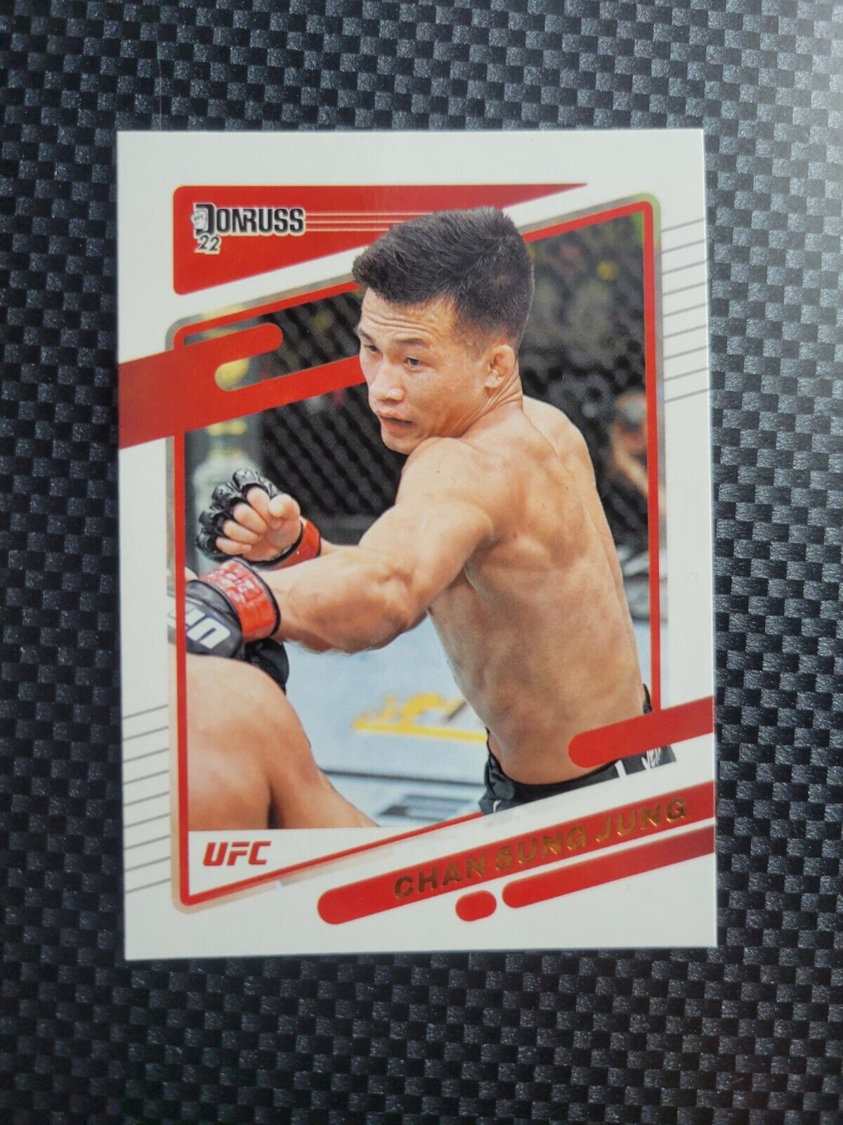 2022 panini Donruss UFC Base #75 Chan Sung Jung Featherweight MMA NM