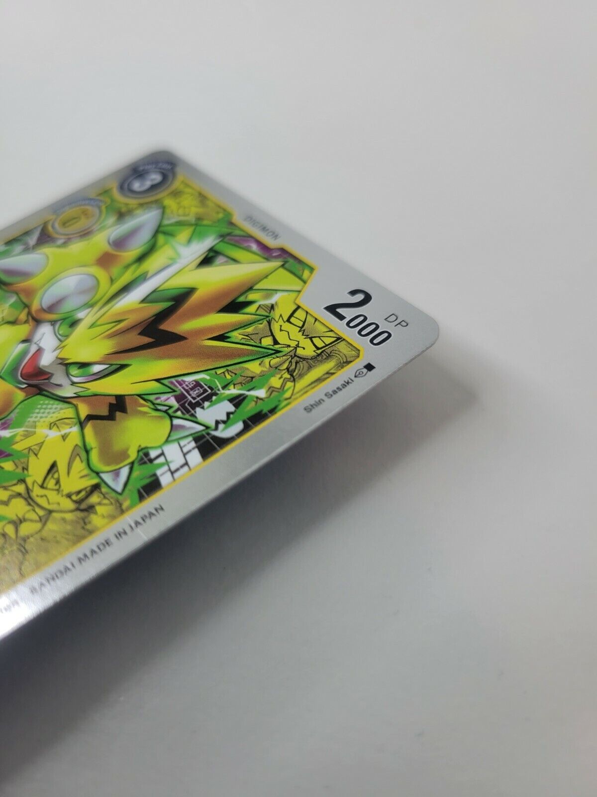 YELLOW Pulsemon BT6-033 Holo Digimon CCG Card Double Diamond English NM 2021