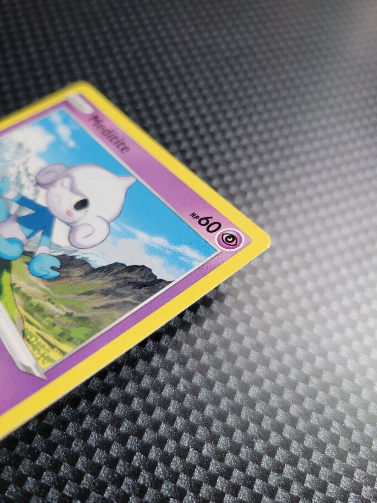 Pokémon TCG Meditite Silver Tempest 072/195 Regular Common Card NM 2022