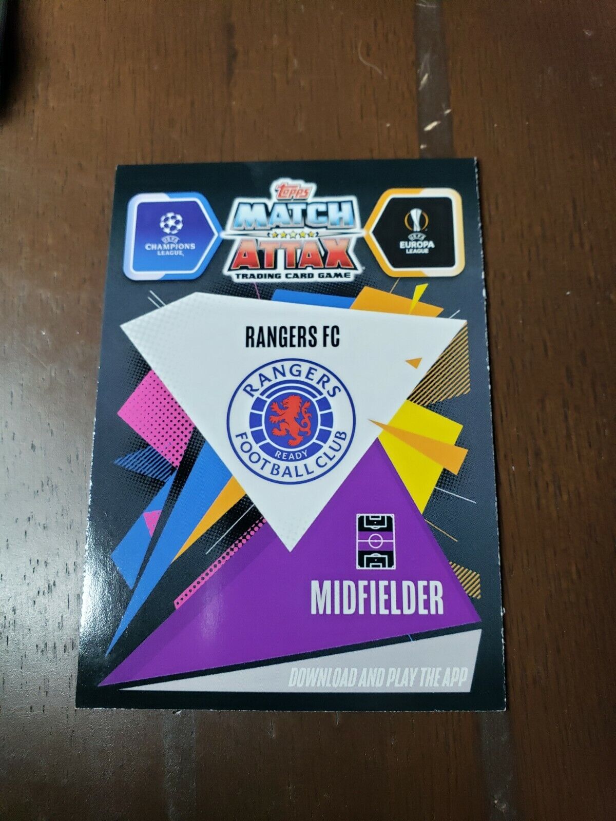 SCOTT ARFIELD * MV9 * 2020-21 TOPPS MATCH ATTAX * UEFA Champions League * NEW!!