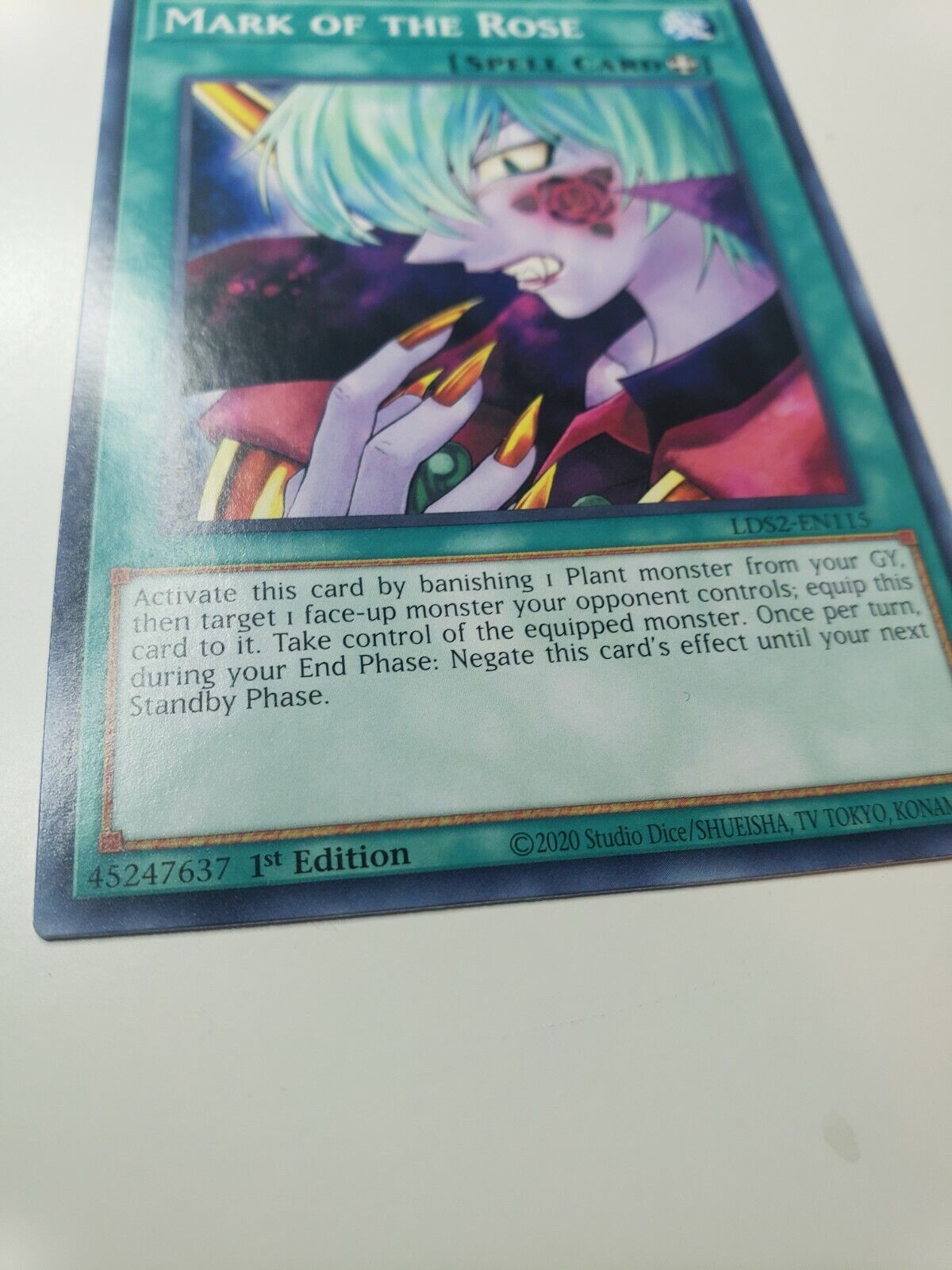 Yu-Gi-Oh! TCG Mark of the Rose Legendary Duelists LDS2-EN115 NM/M 2020
