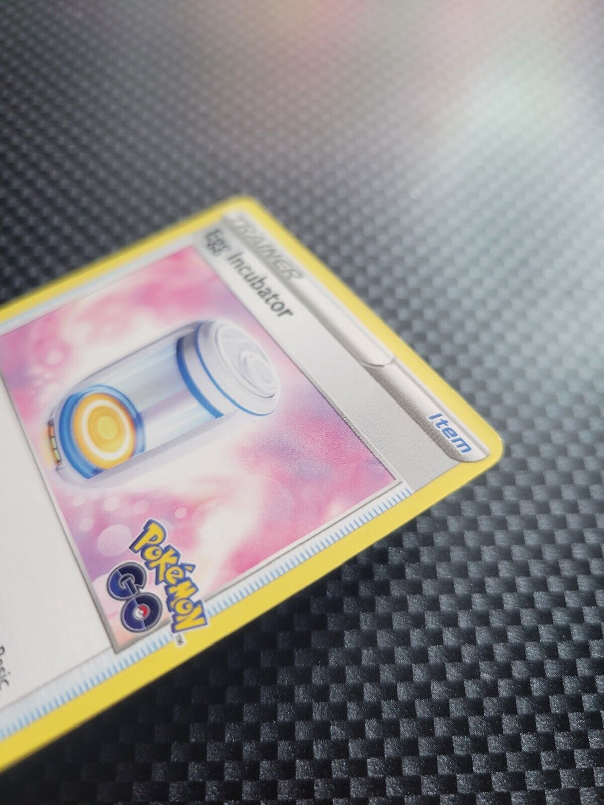 Pokémon TCG Egg Incubator Pokemon GO 066/078 Regular Uncommon Trainer Card NM