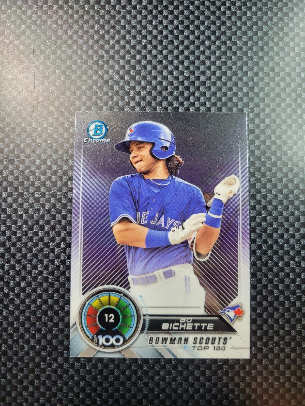 2018 Bowman Chrome Scouts Top 100 #BTP12 Bo Bichette Insert NM