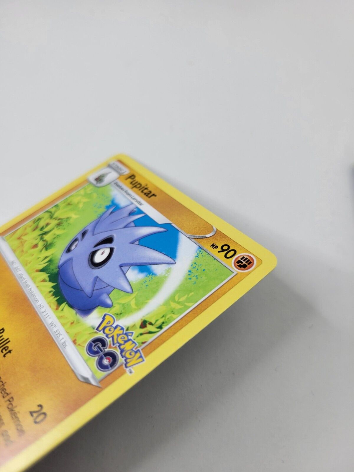 Pokémon TCG Pupitar Pokemon Go 038/078 Regular Uncommon Card NM 2022