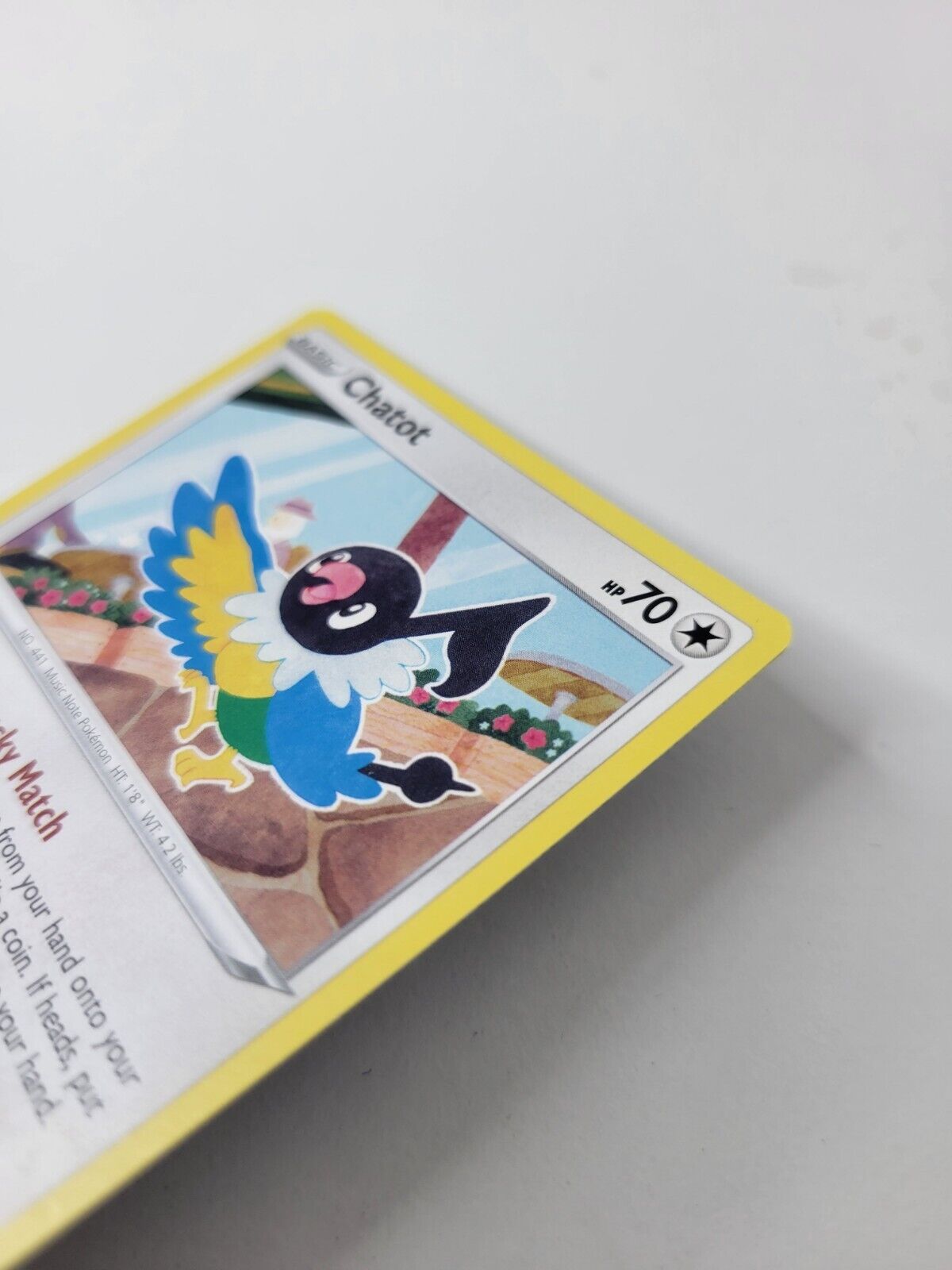 Pokémon TCG Chatot Rebel Clash 142/192 Regular Uncommon Card NM 2010