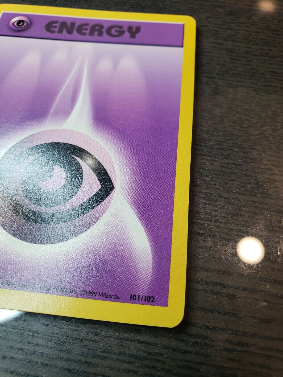 101/102 Psychic Energy - Base Set - Common Pokemon TCG Card