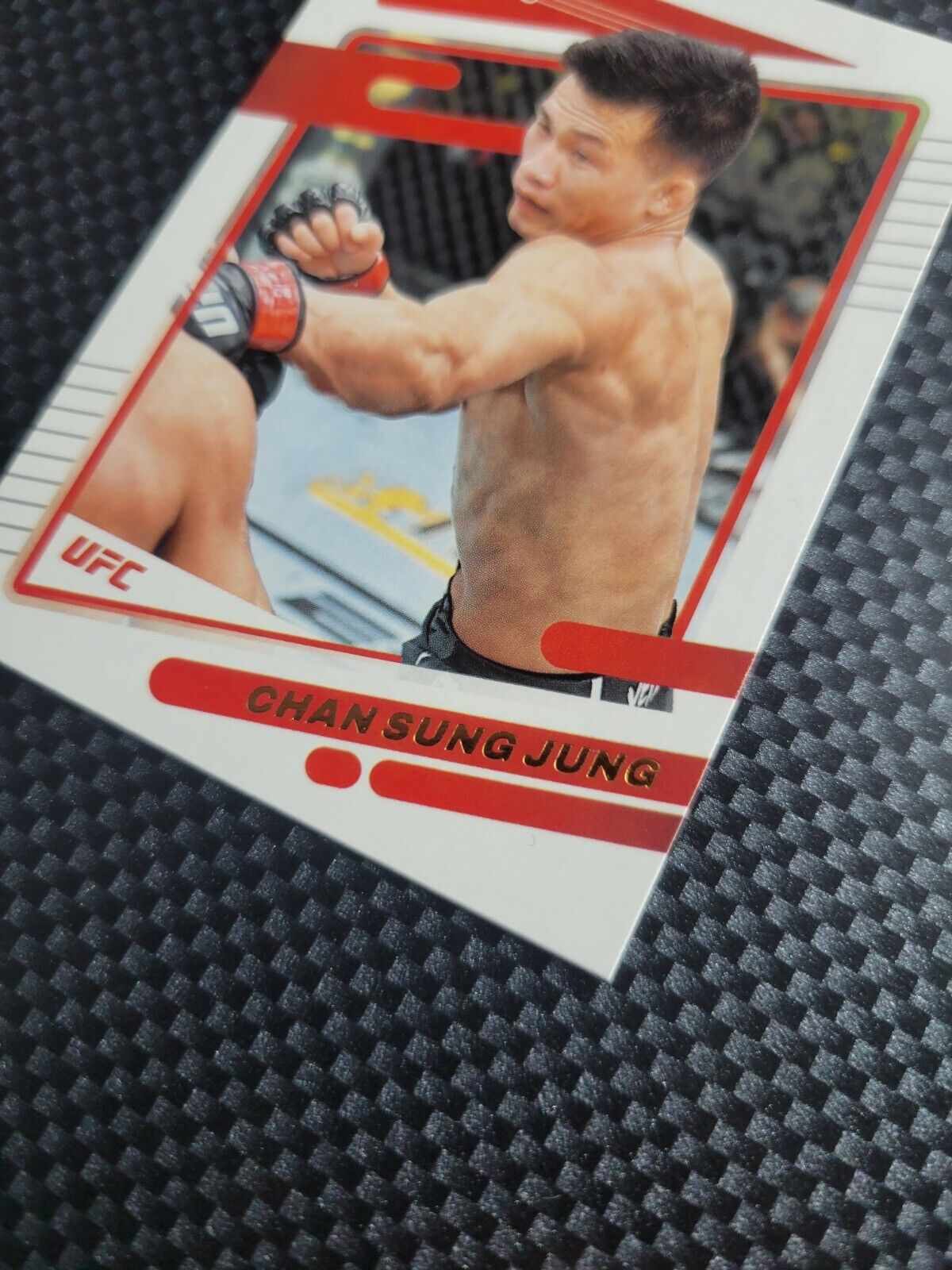 2022 panini Donruss UFC Base #75 Chan Sung Jung Featherweight MMA NM