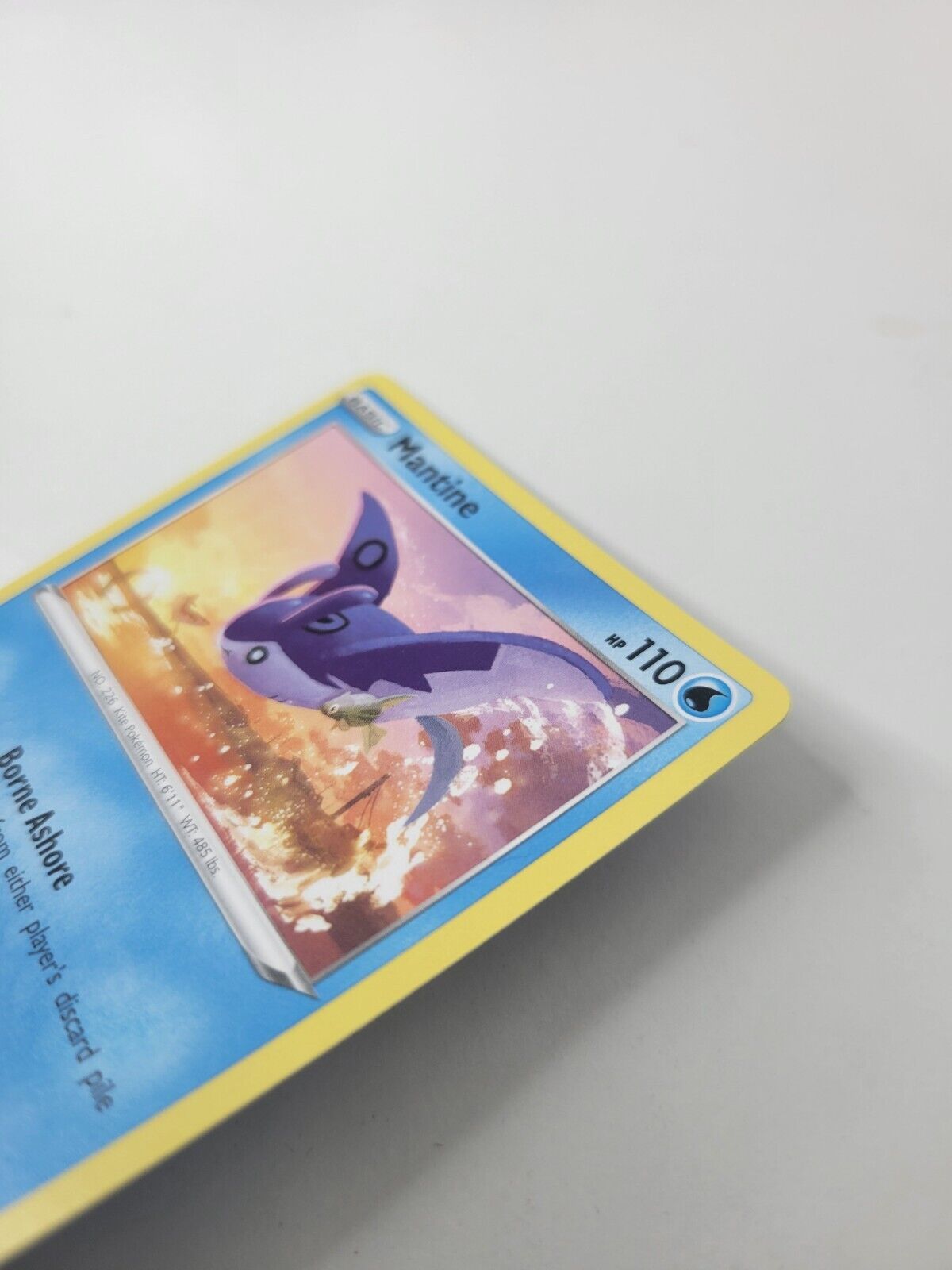 Pokémon TCG Astral Radiance Mantine 034/189 Regular Common Card NM 2022