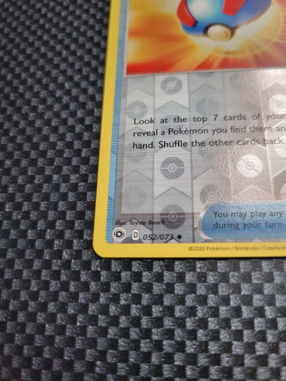 Pokémon TCG Great Ball Champion's Path 052/073 Reverse Holo Uncommon Card NM