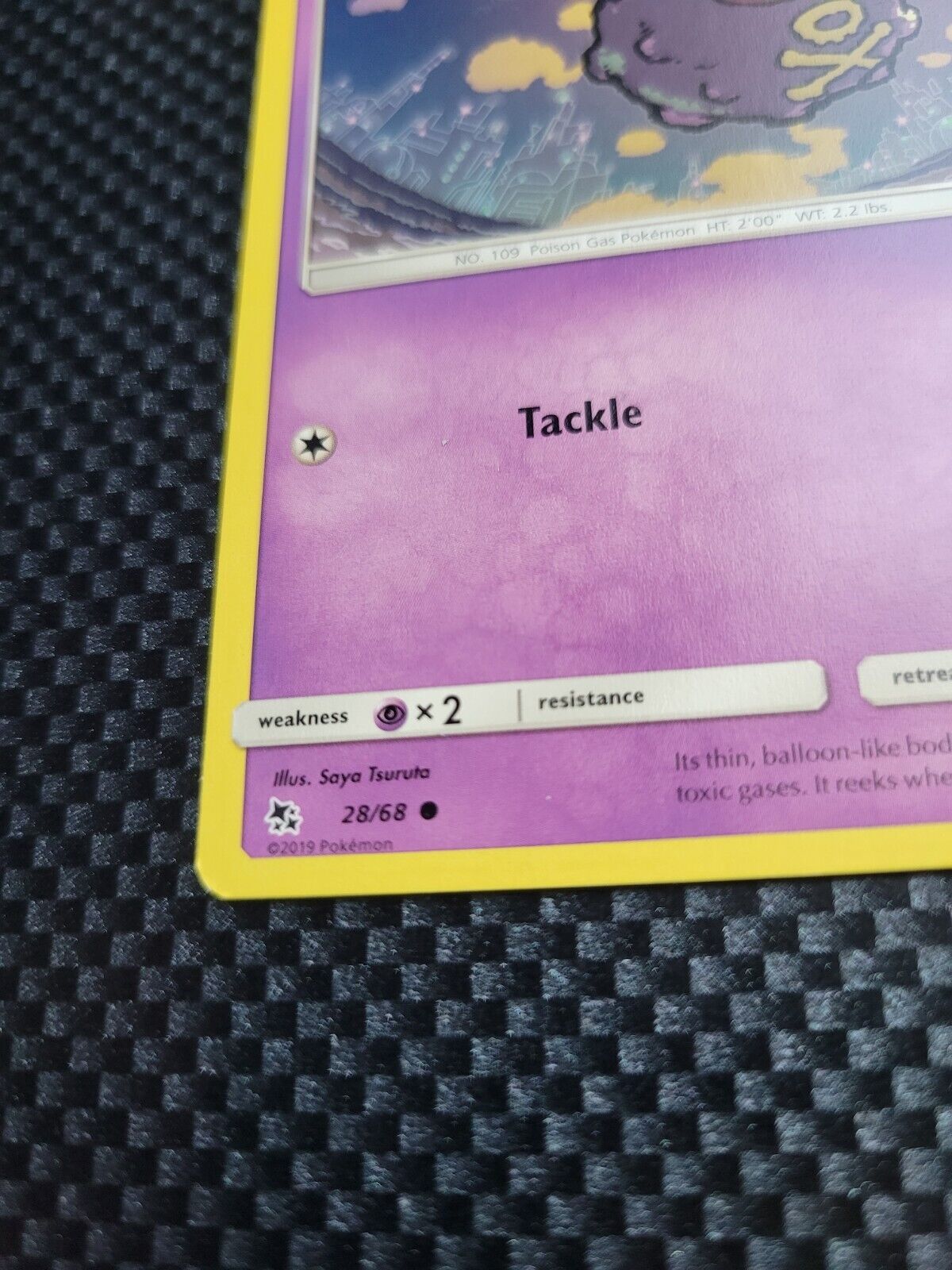 Pokémon TCG Koffing Hidden Fates 28/68 Regular Common Card NM 2019