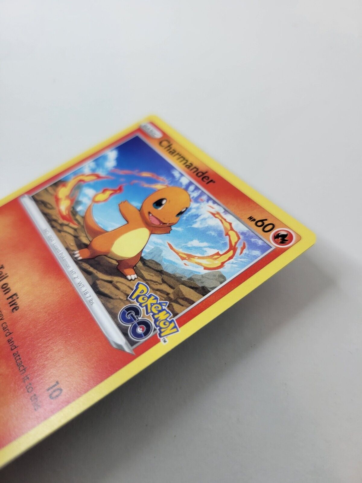 Pokémon TCG Charmander Pokemon GO 008/078 Regular Common Card NM 2022