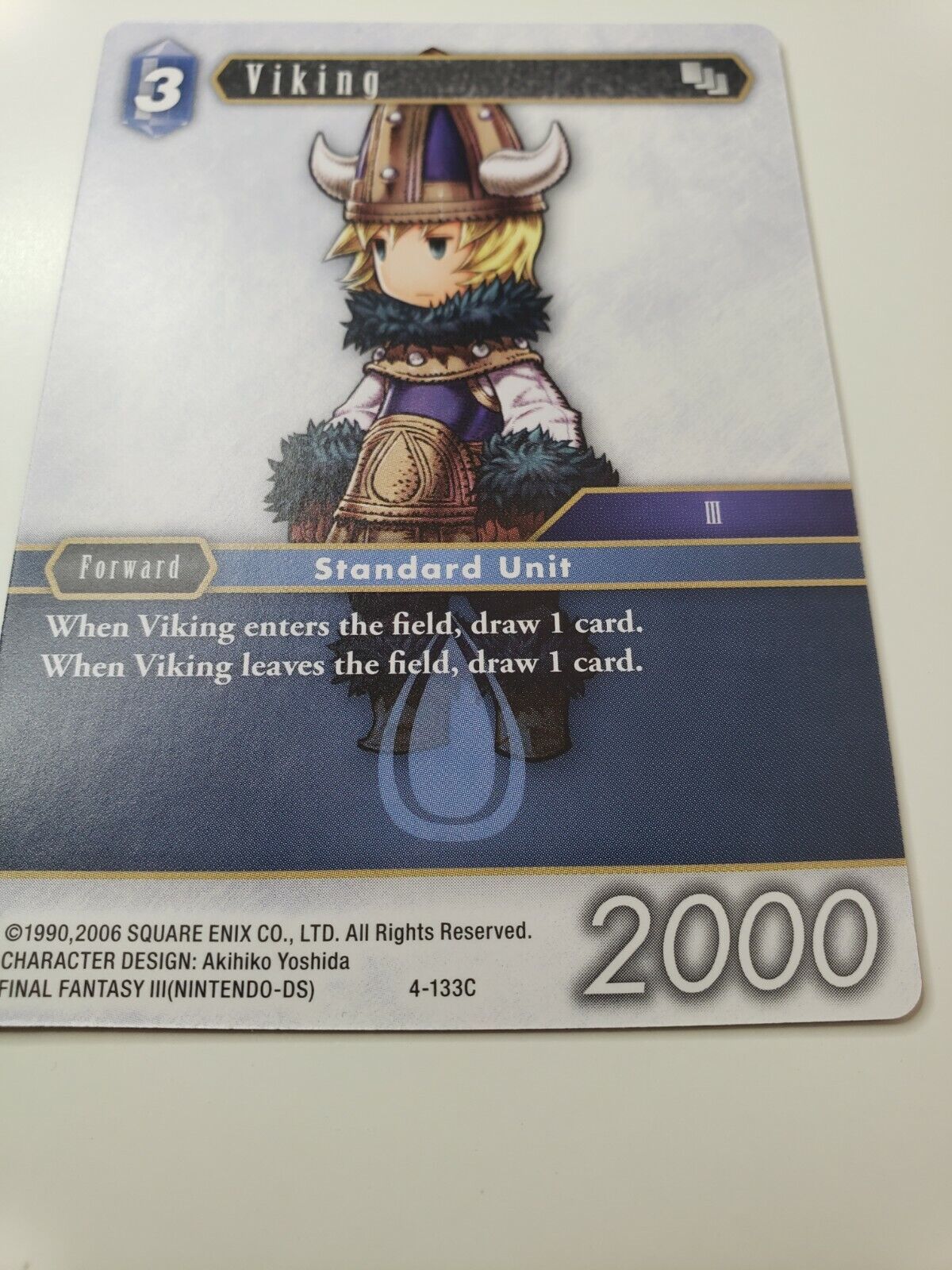 Final Fantasy TCG Opus IV Viking 4-133C Common Card NM water Forward 2017