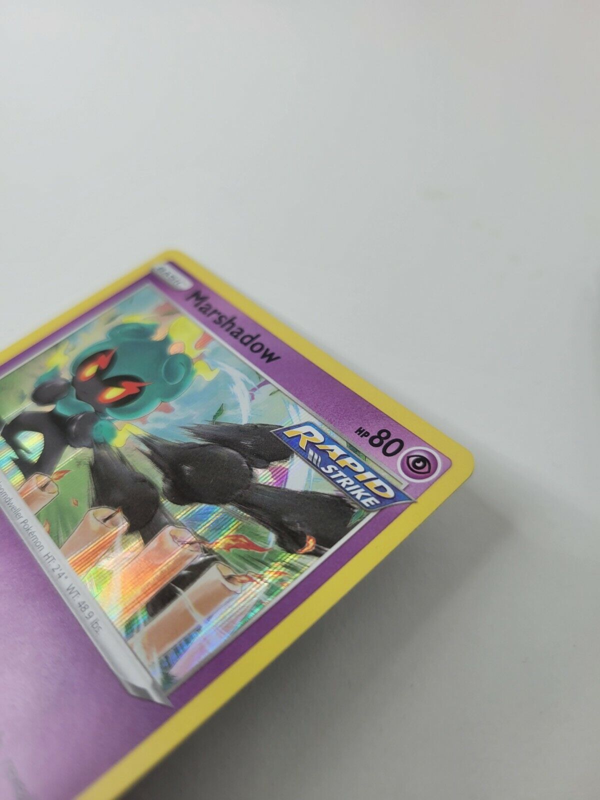 Pokémon TCG Marshadow Evolving Skies 080/203 Holo Rare Card NM 2021