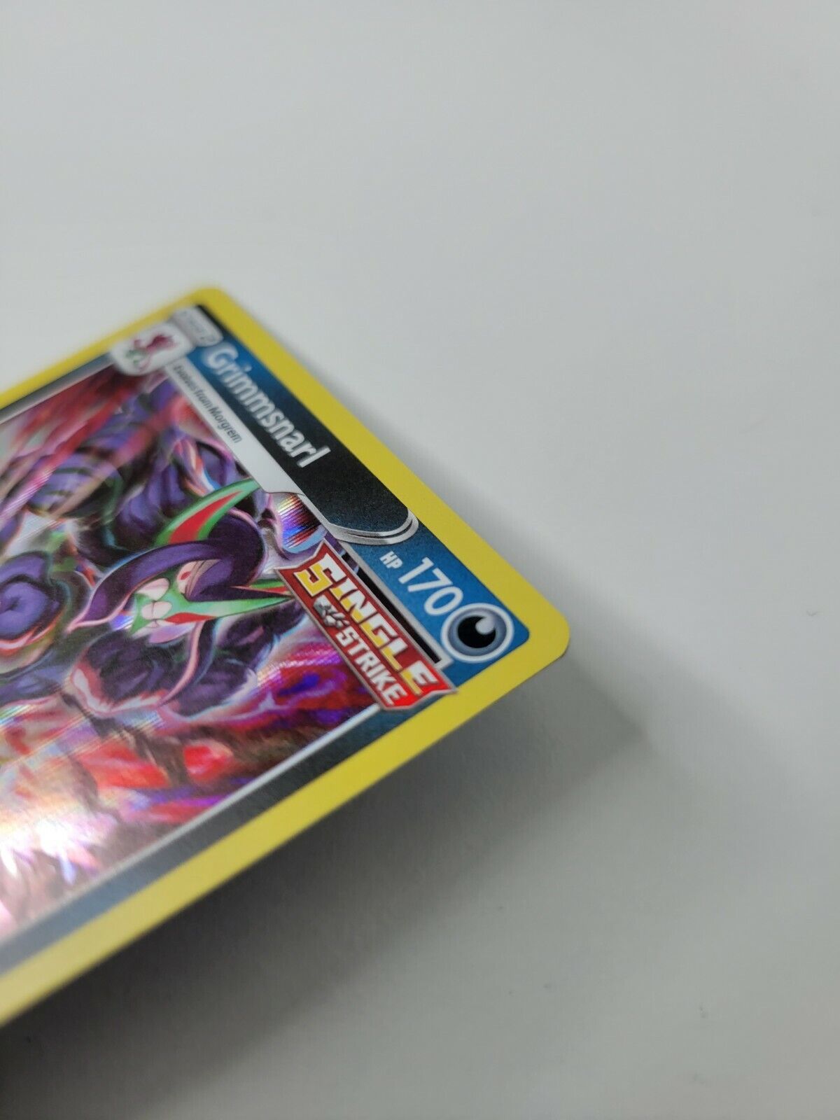 Pokémon TCG Grimmsnarl Fusion Strike 178/264 Holo Rare card NM 2021