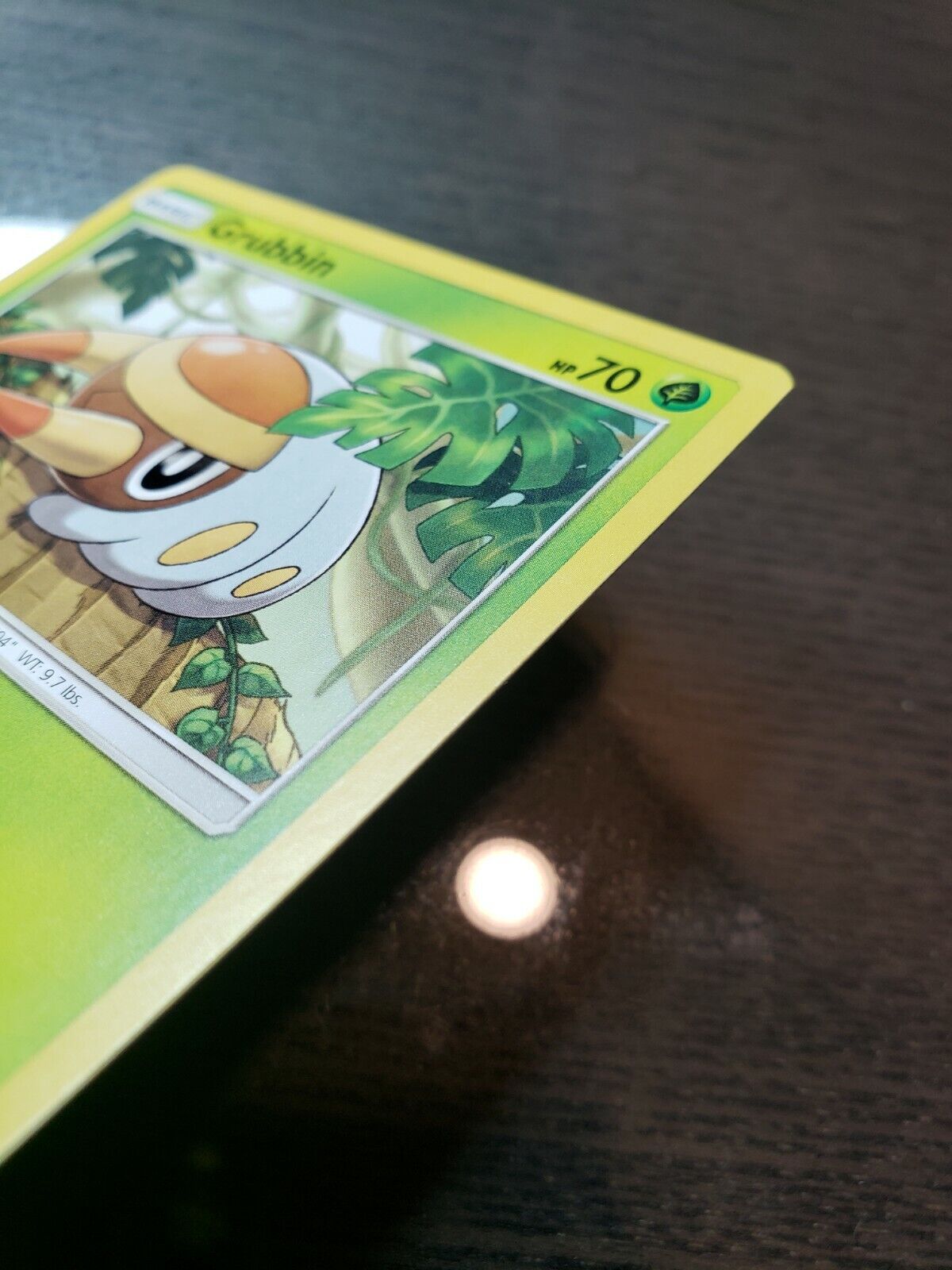 Pokemon TCG Sun And Moon Base Set Grubbin Common Card 13/149 2017 NM
