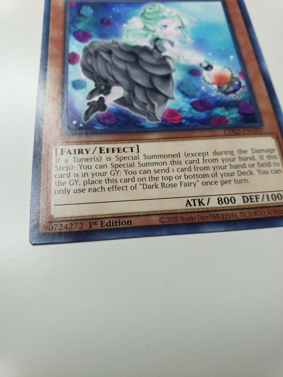 Yu-Gi-Oh! TCG Dark Rose Fairy Legendary Duelists LDS2-EN107 NM/M 2020