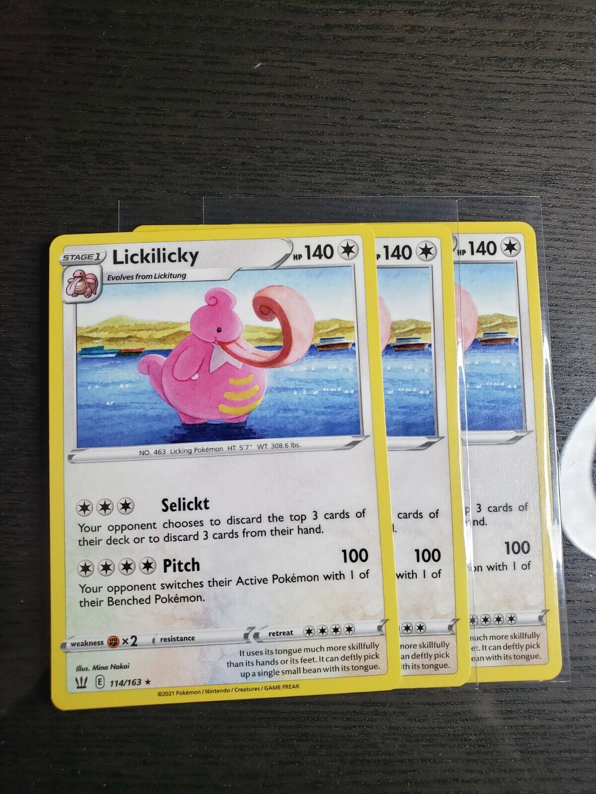 Pokémon Sword & Shield Battle Styles Lickilicky 114/163 Pack Fresh
