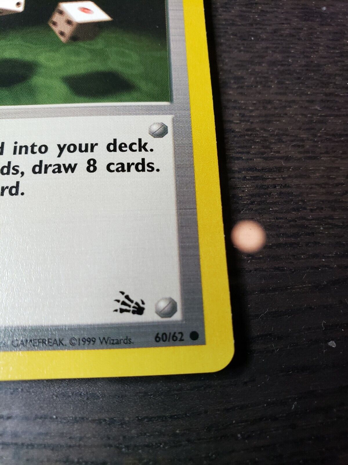 Pokemon TCG Gambler 60/62 Trainer Common Fossil