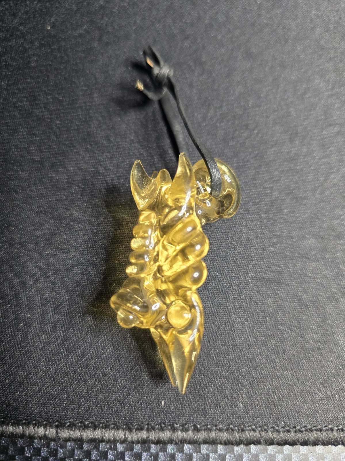ELC Glass Trilodbite CFL Reactive Pendant