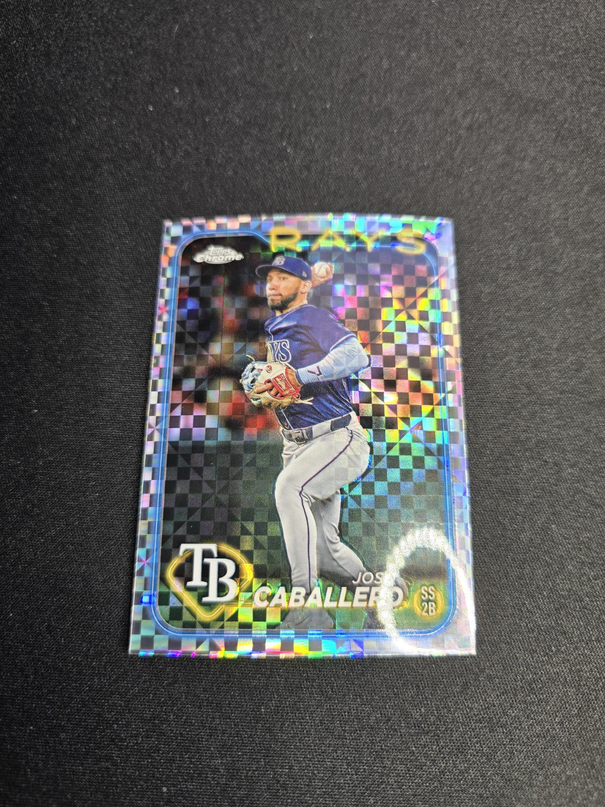 2024 Topps Chrome Update Series - X-Fractor #USC24 Jose Caballero