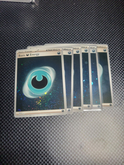 Basic Dark Energy Galaxy Holo Swirls Scarlet & Violet 151 Pokemon TCG Card 007 