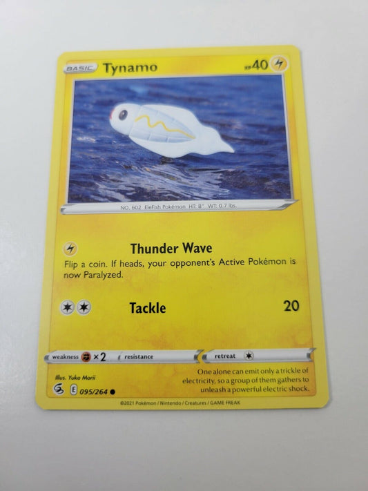 Pokémon TCG Tynamo Fusion Strike 095/264 Regular Common Card NM 2021