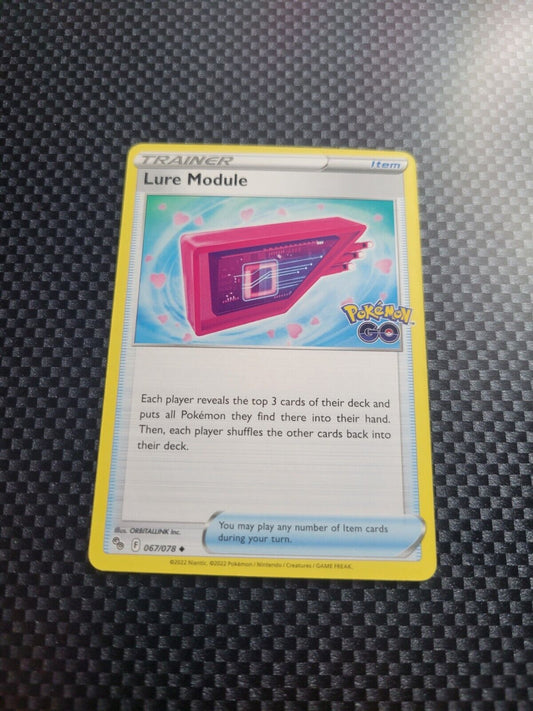 Pokémon TCG Lure Module Pokemon Go 067/078 Uncommon Trainer Card NM 2022