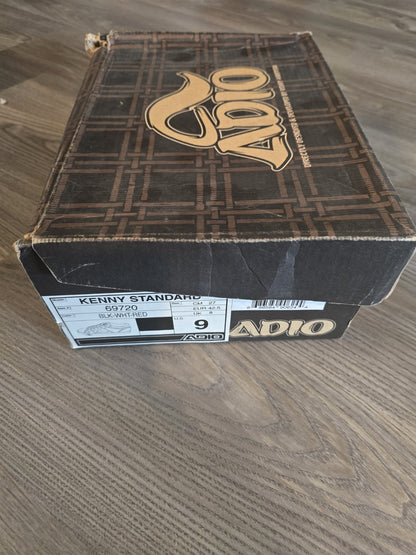 Adio Standard Kenny Anderson vintage skate shoes, Blakc/White, New in Box. Sz 9