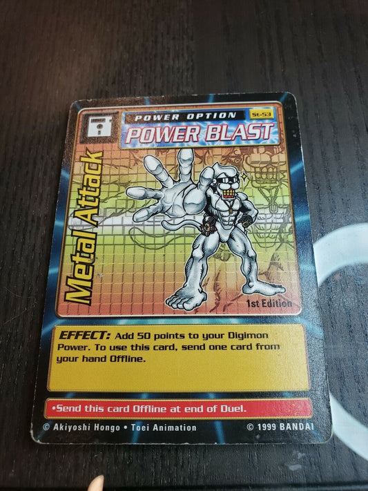 Bandai Digimon Trading Card Starter Deck 1 Metal Attack St-53