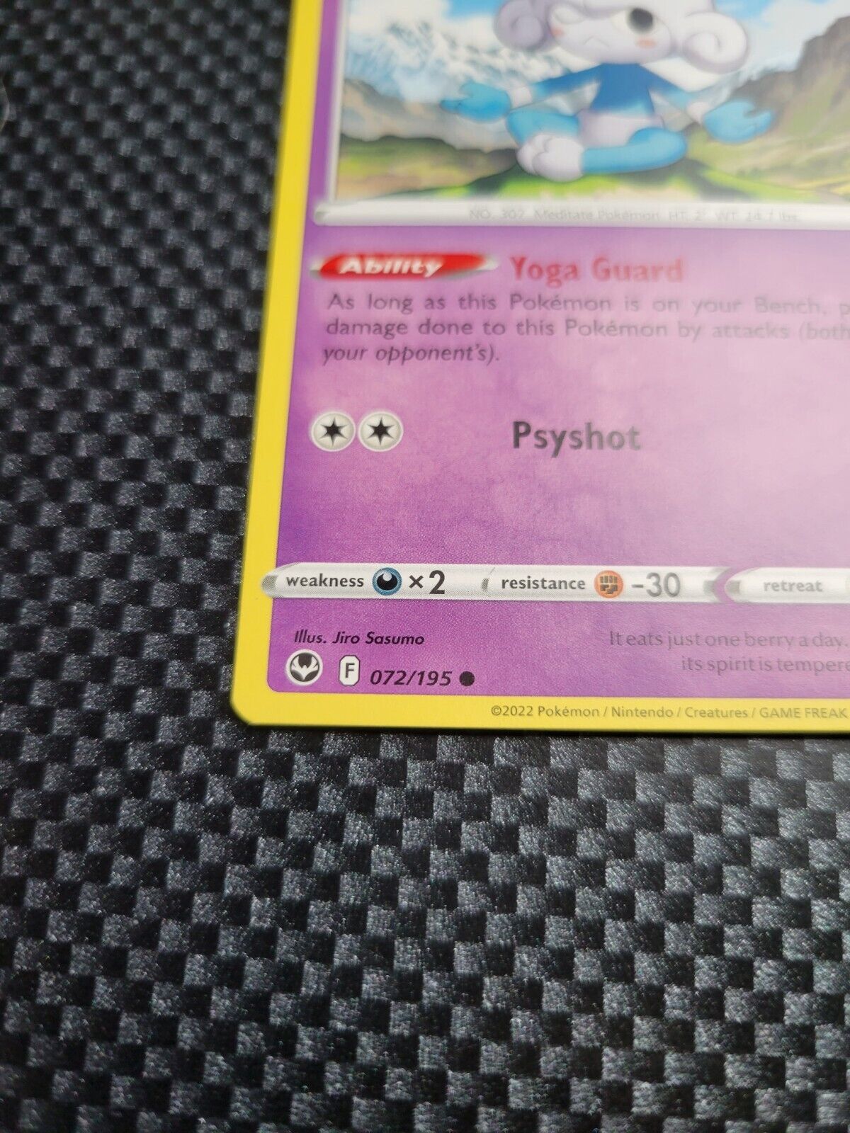 Pokémon TCG Meditite Silver Tempest 072/195 Regular Common Card NM 2022