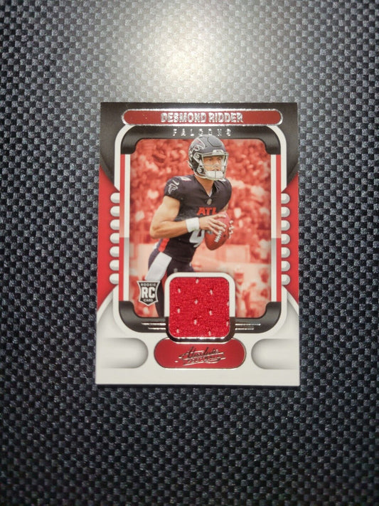 2022 Panini Absolute NFL | Desmond Ridder #ARM-4 Rookie RC Patch Card