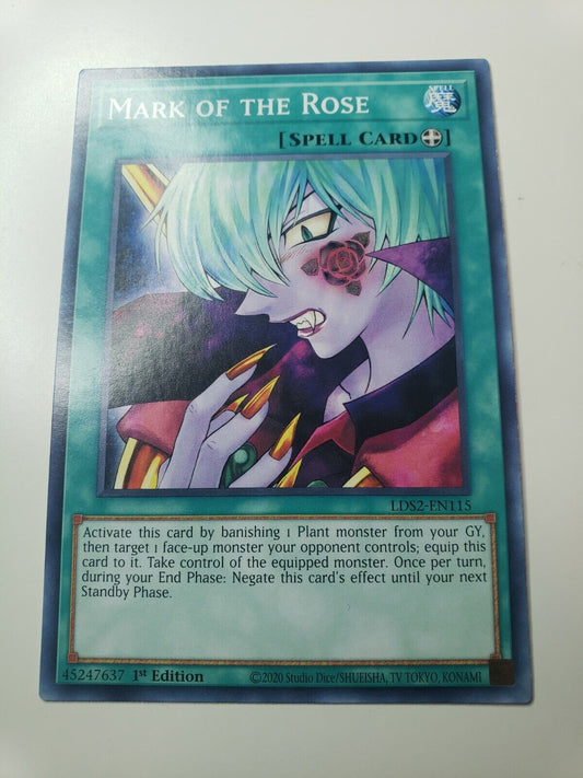 Yu-Gi-Oh! TCG Mark of the Rose Legendary Duelists LDS2-EN115 NM/M 2020
