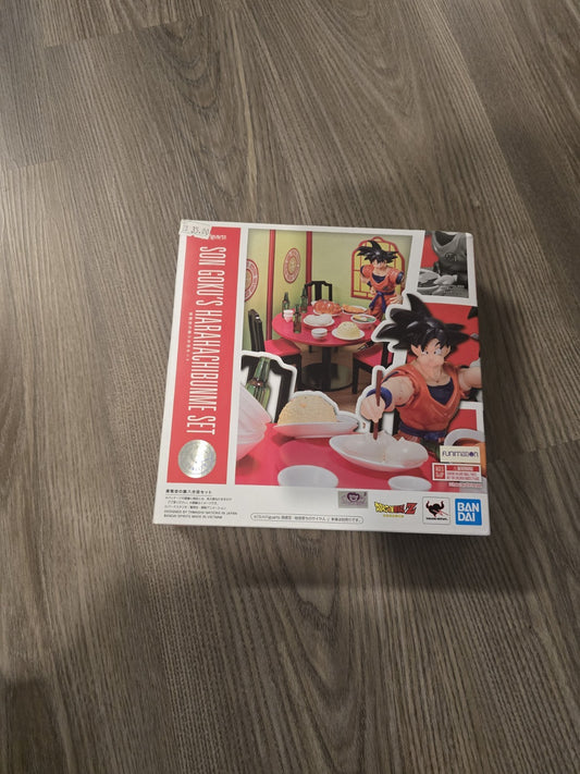 S.H. Figuarts Son Goku’s Harahachibunme Set Eating Set Dragon Ball Z Open Box