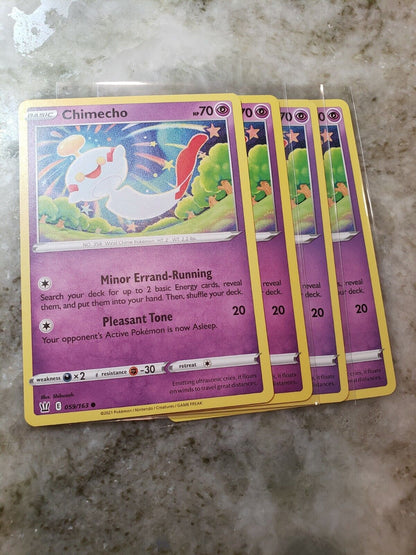 Pokémon Sword & Shield Battle Styles Chimecho 59/163 Pack Fresh