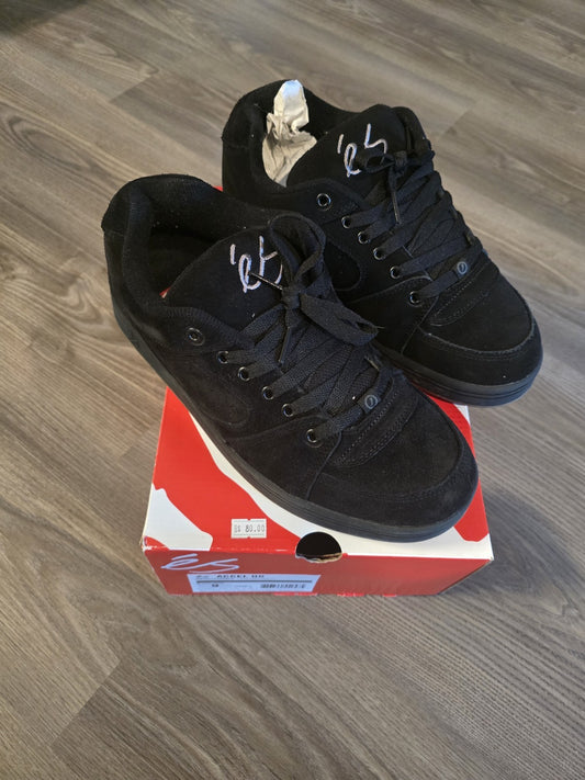 Es footwear Accel OG Black/Gum, sz 9