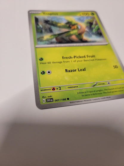 Pokémon TCG Scarlet & Violet Tropius 007/198 Regular Common Card NM 2023