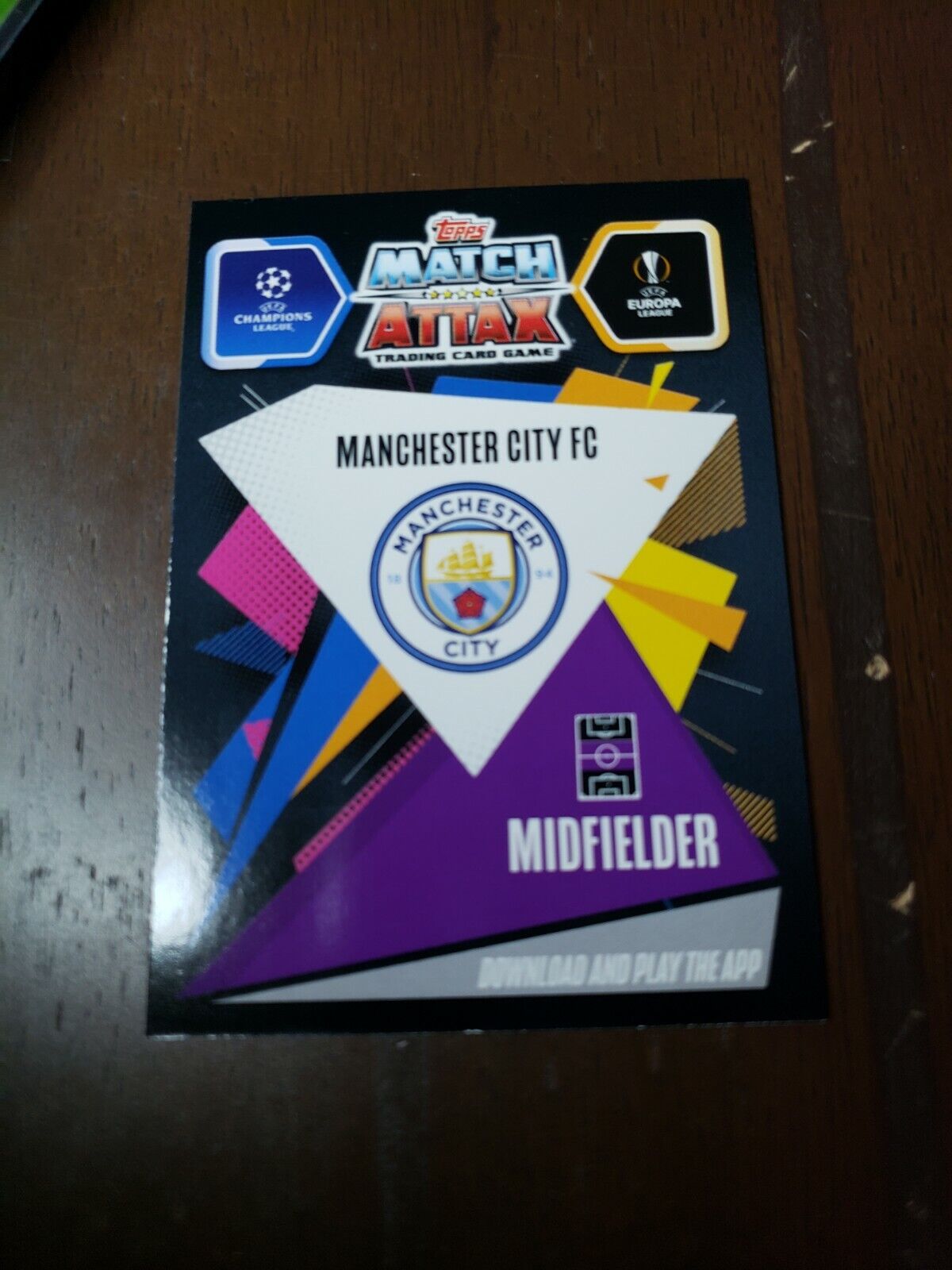 MATCH ATTAX 2021 Ilkay GUNDOGAN Manchester City MV2 Topps Champions League