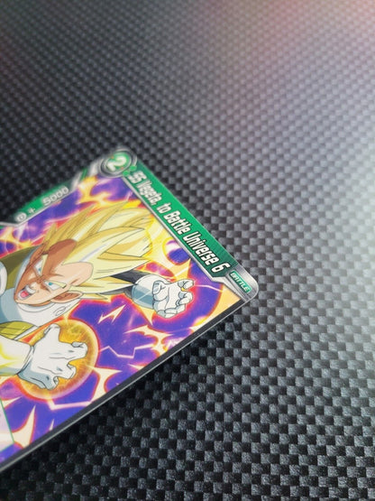 Dragon Ball Super CCG Vegeta, to Battle Universe 6 BT16-053 Regular Card NM 
