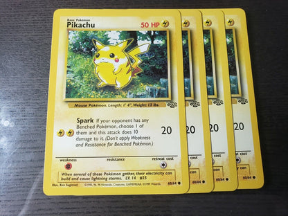 Pokemon TCG Pikachu Jungle Set 60/64 Common Card Vintage Wizards