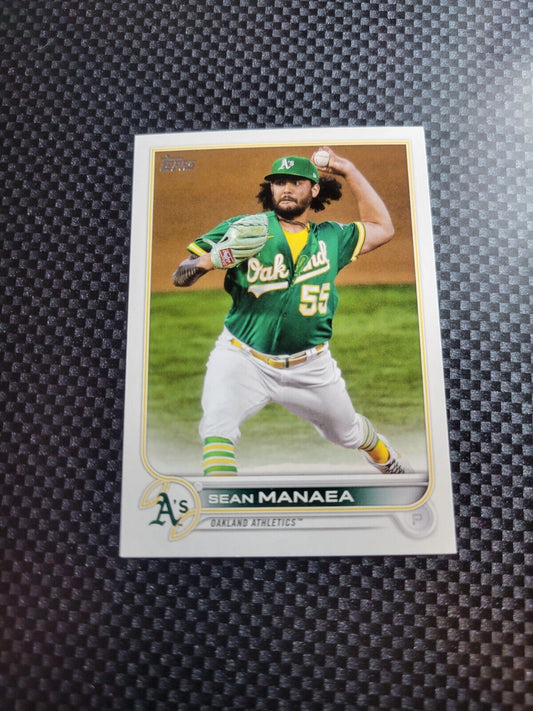 2022 Topps Series 1 Sean Manaea #281 Oakland Athletics Base Card NM 